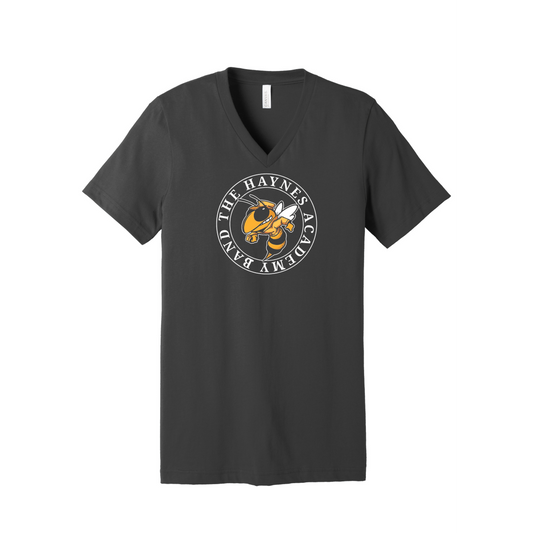 Haynes Band V-Neck Cotton T-Shirt