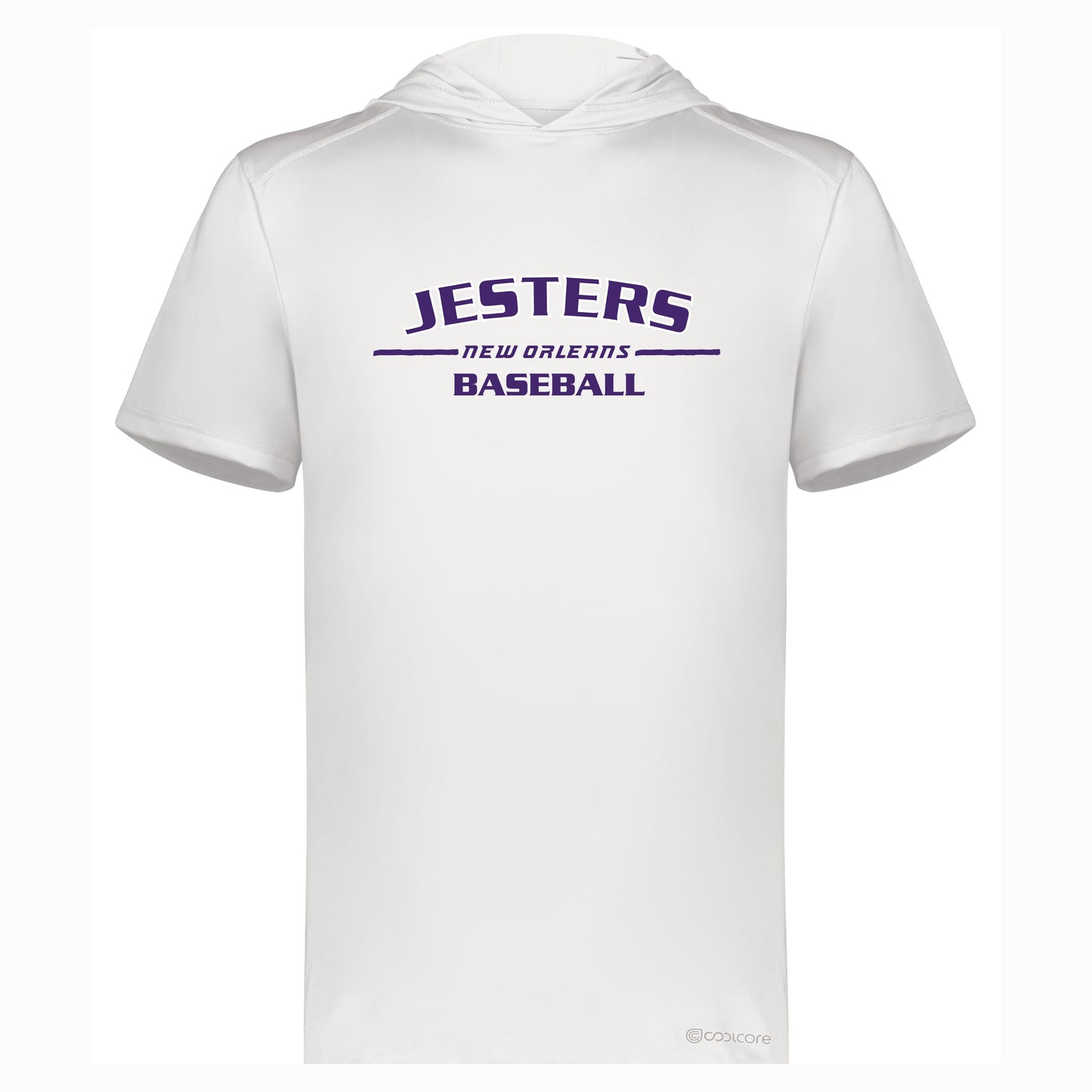 Jesters Short-sleeve Solid Hoodie