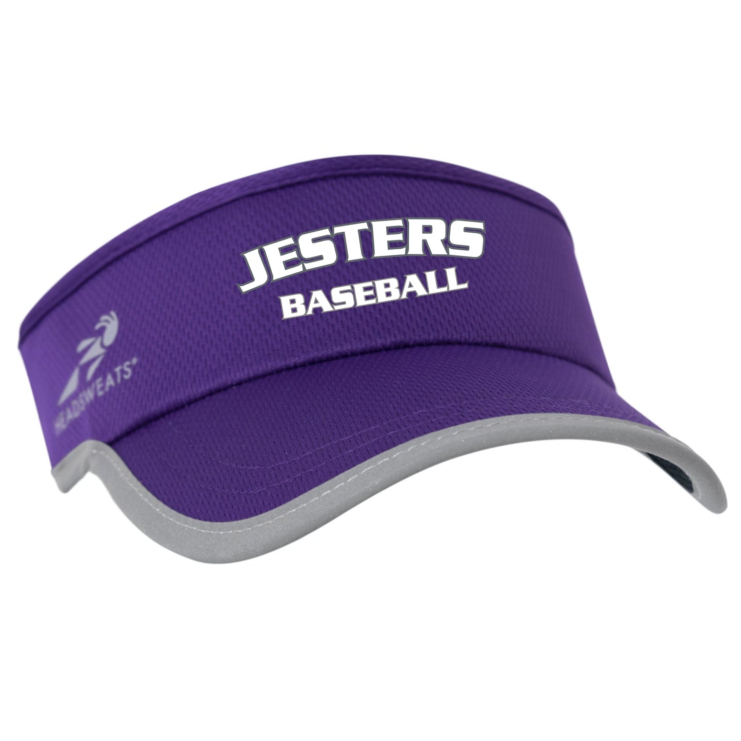 Jesters Purple Head Sweats Visor