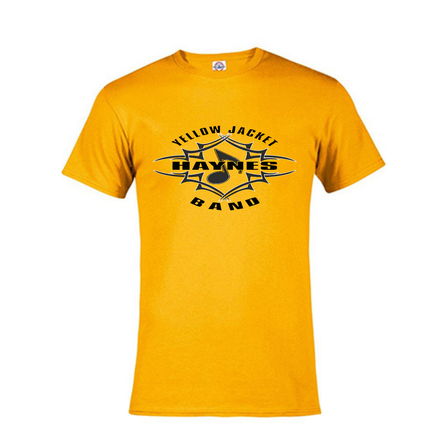 Haynes Academy Band Gold Logo Tshirt