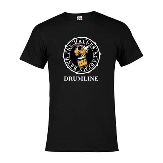 Haynes Academy Band Drumline Black Tshirt