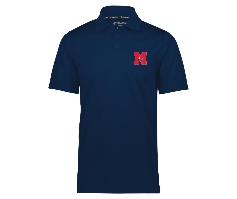 StM Navy Men's Golf Polo