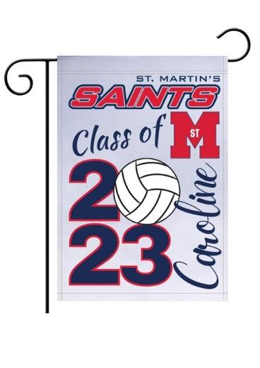 St. Martin's Garden Flag- Class of Personalized