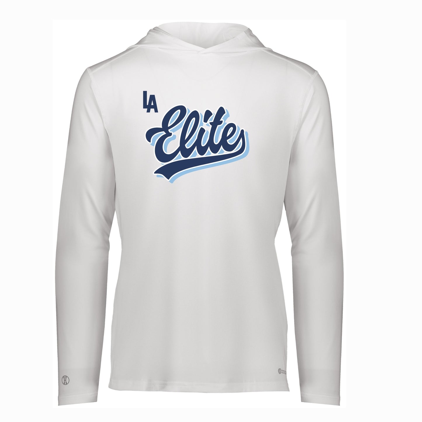 LA Elite Long-sleeve Solid Hoodie-Adult and Youth