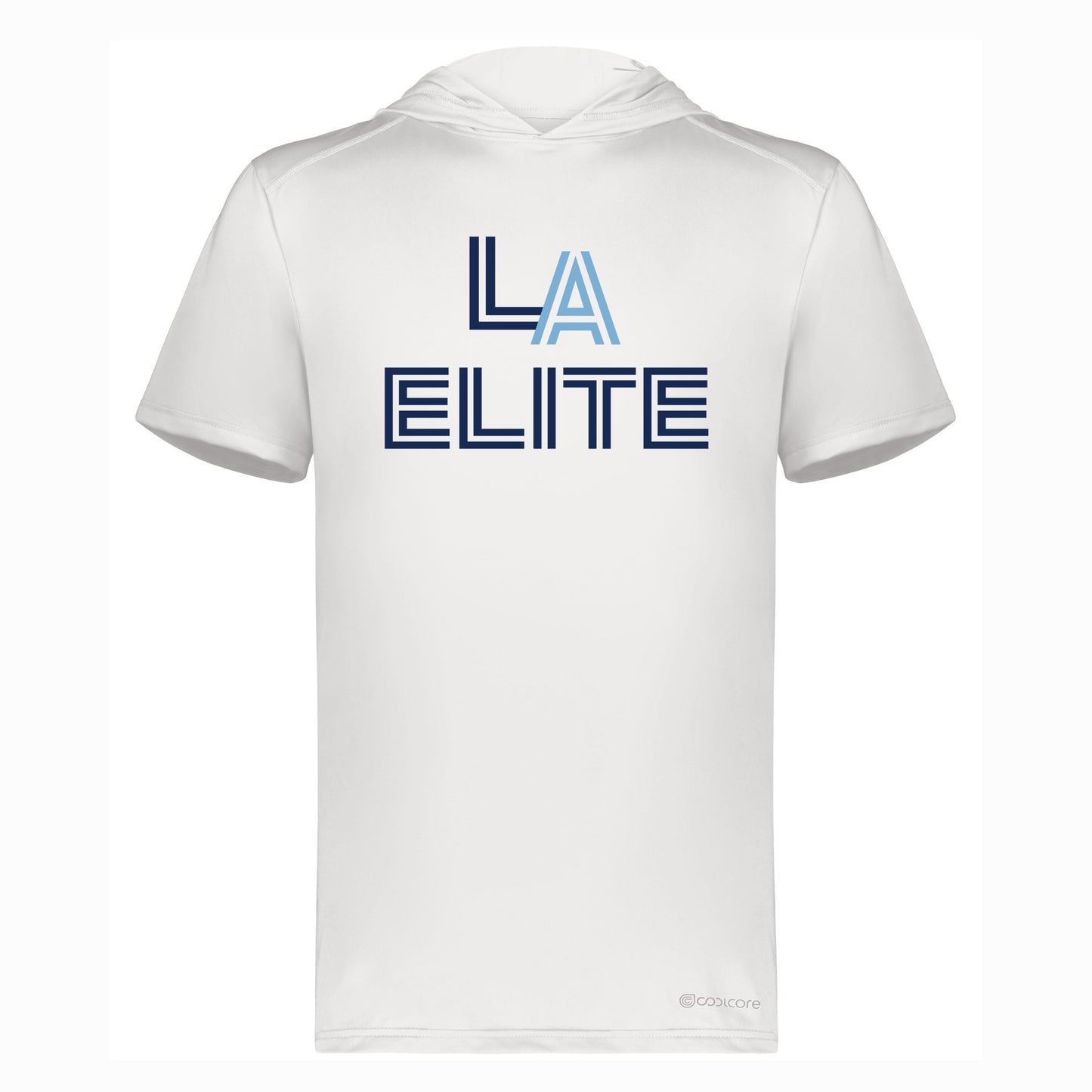 La Elite Short-sleeve Solid Hoodie