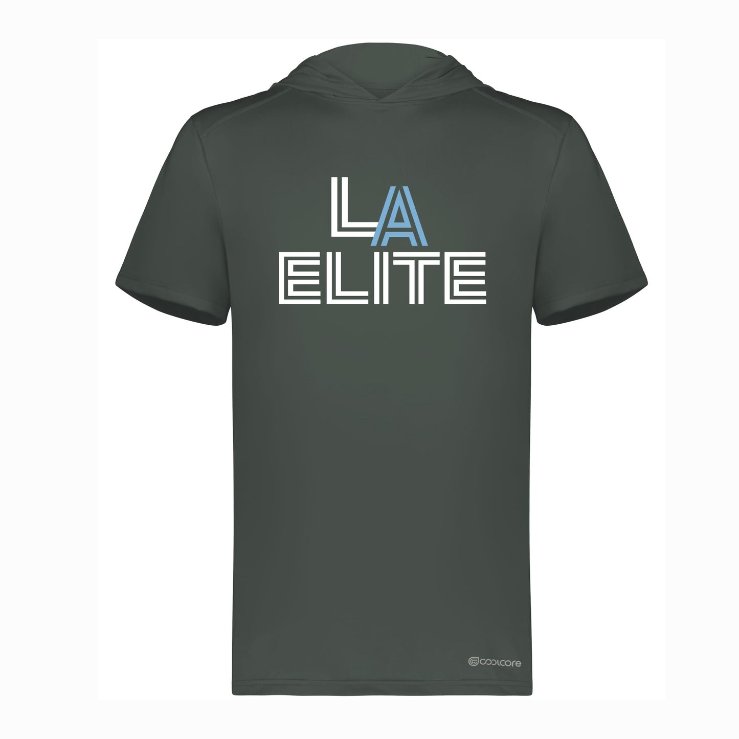 La Elite Short-sleeve Solid Hoodie