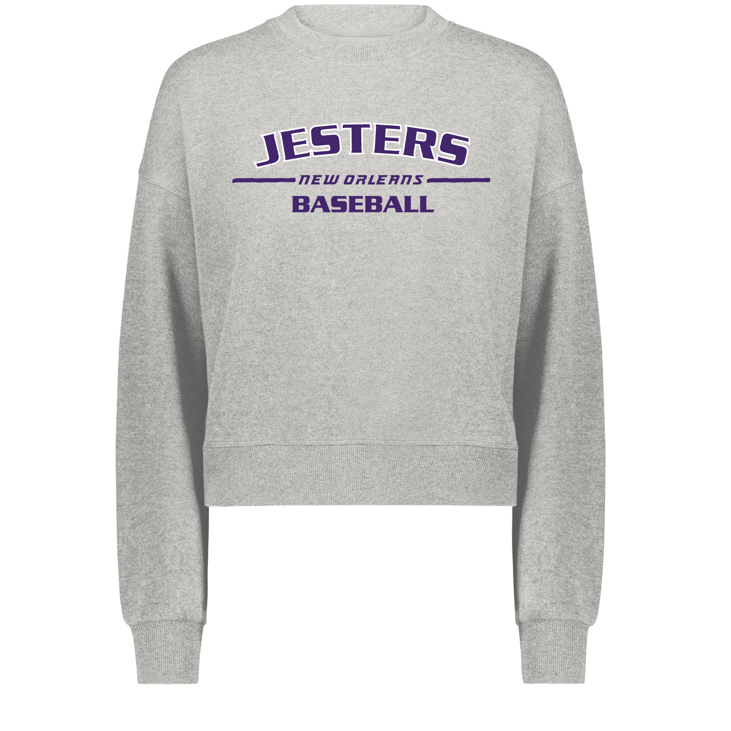 Jesters Ladies Slouchy Crew Sweatshirt