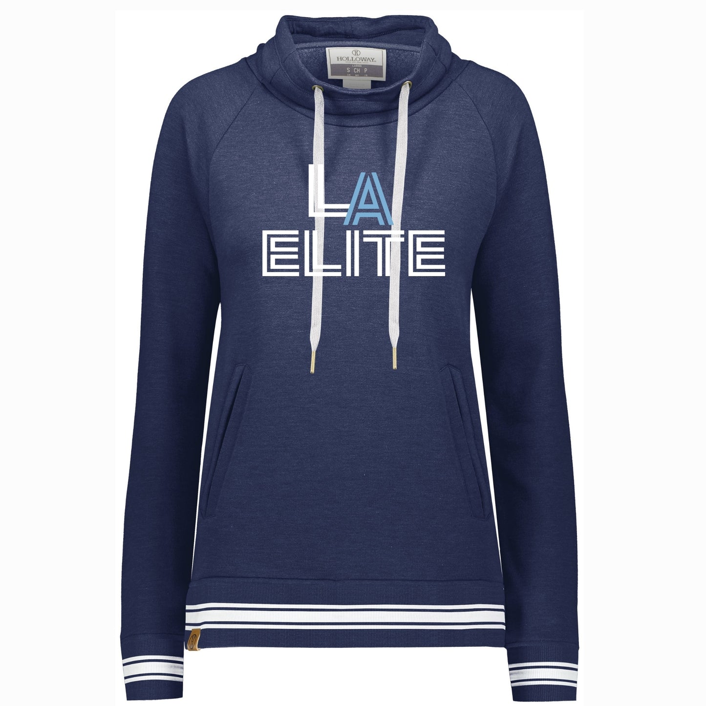 LA Elite Ladies Ivy League Funnel Neck Pullover