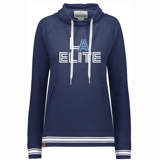 LA Elite Ladies Ivy League Funnel Neck Pullover