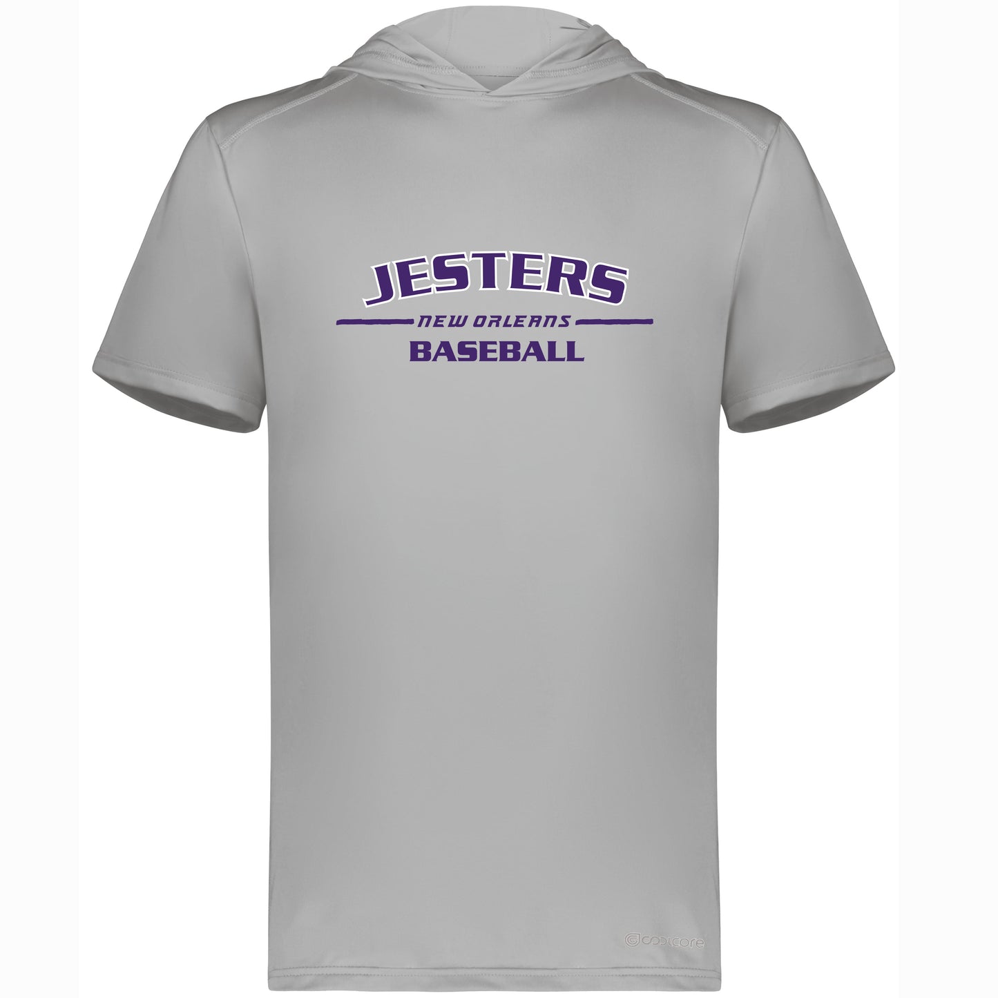 Jesters Short-sleeve Solid Hoodie
