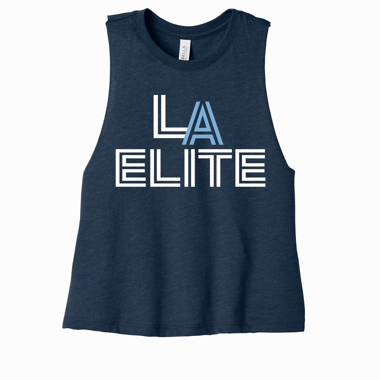 LA Elite Women’s Racerback Cropped Tank