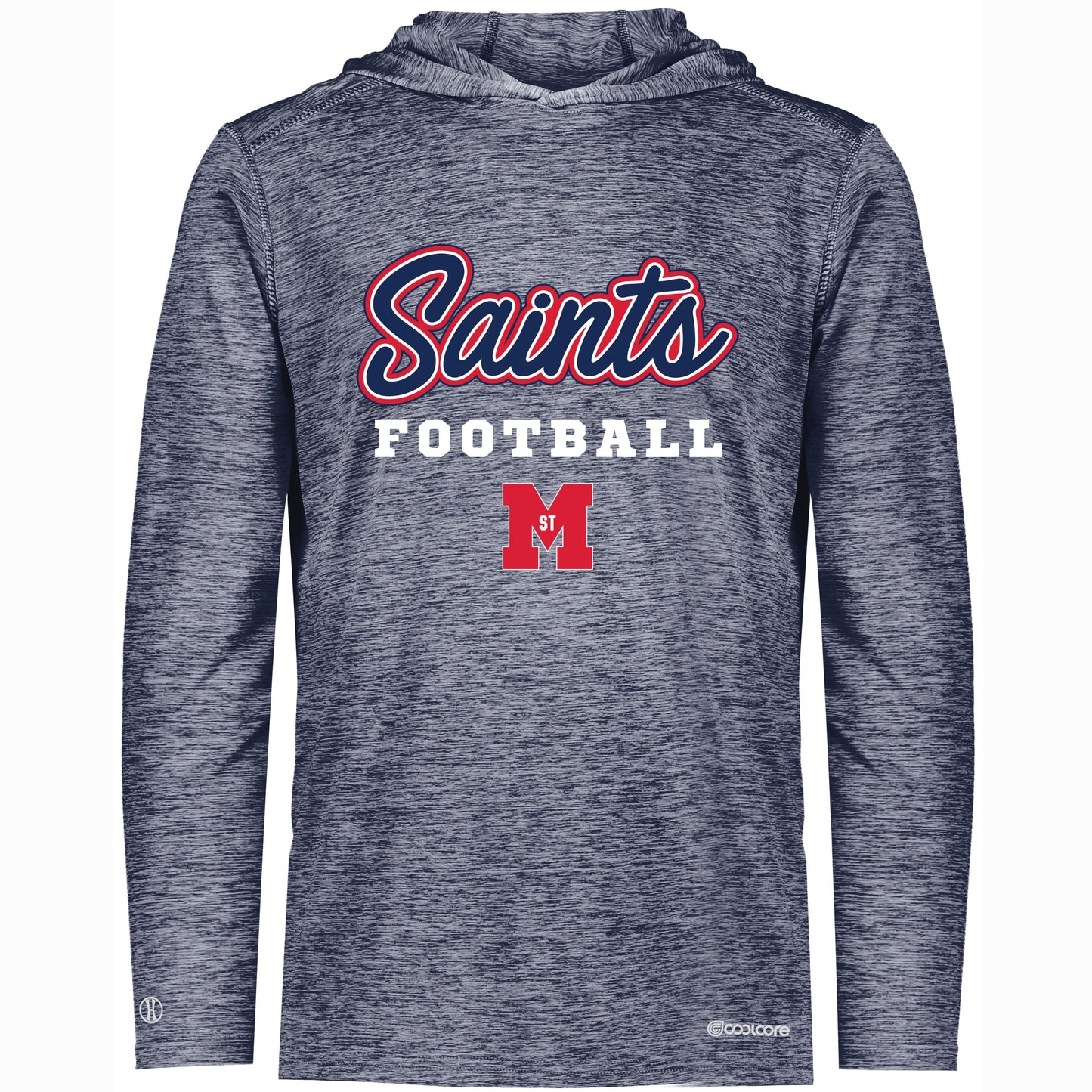 StM Youth Navy Long-sleeve Hoodie - Choose your sport