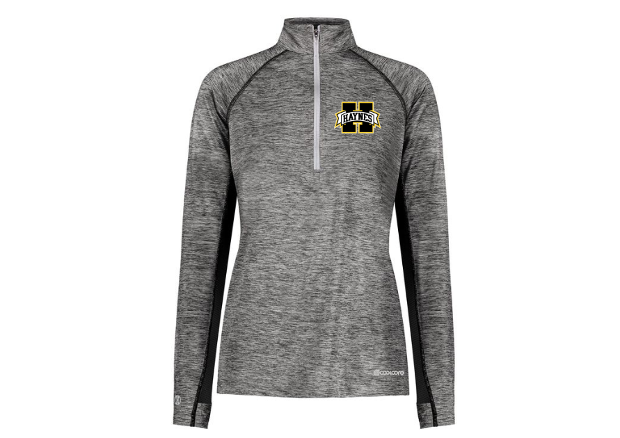 Haynes Logo Ladies 1/2 Zip Cool Core Pullover